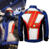 Overwatch Soldier 76 Blue Leather Jacket – Gaming Cosplay Costume