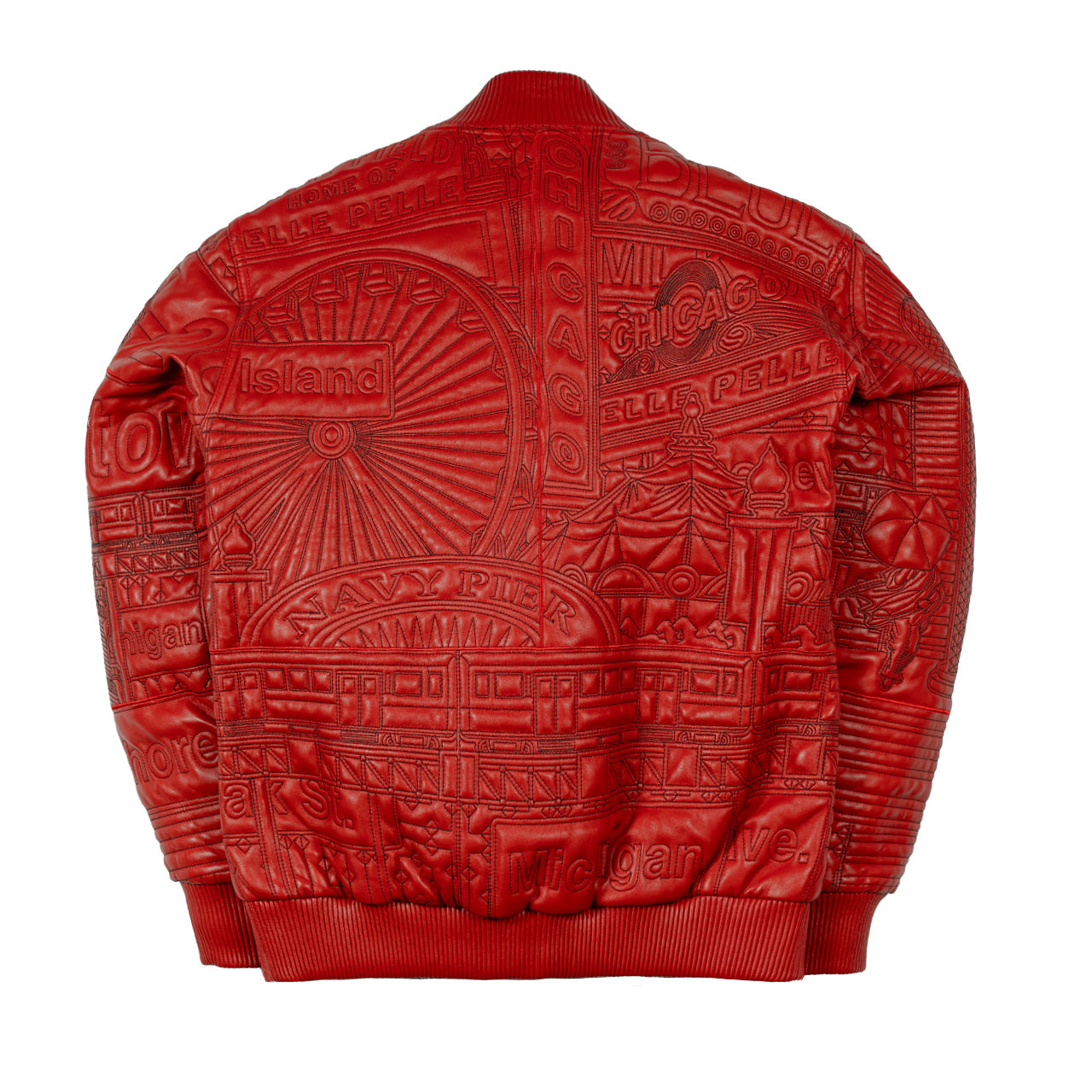 Pelle Pelle Chicago Quilted Jacket 2 Pelle Pelle Chicago Quilted Jacket - Image 2