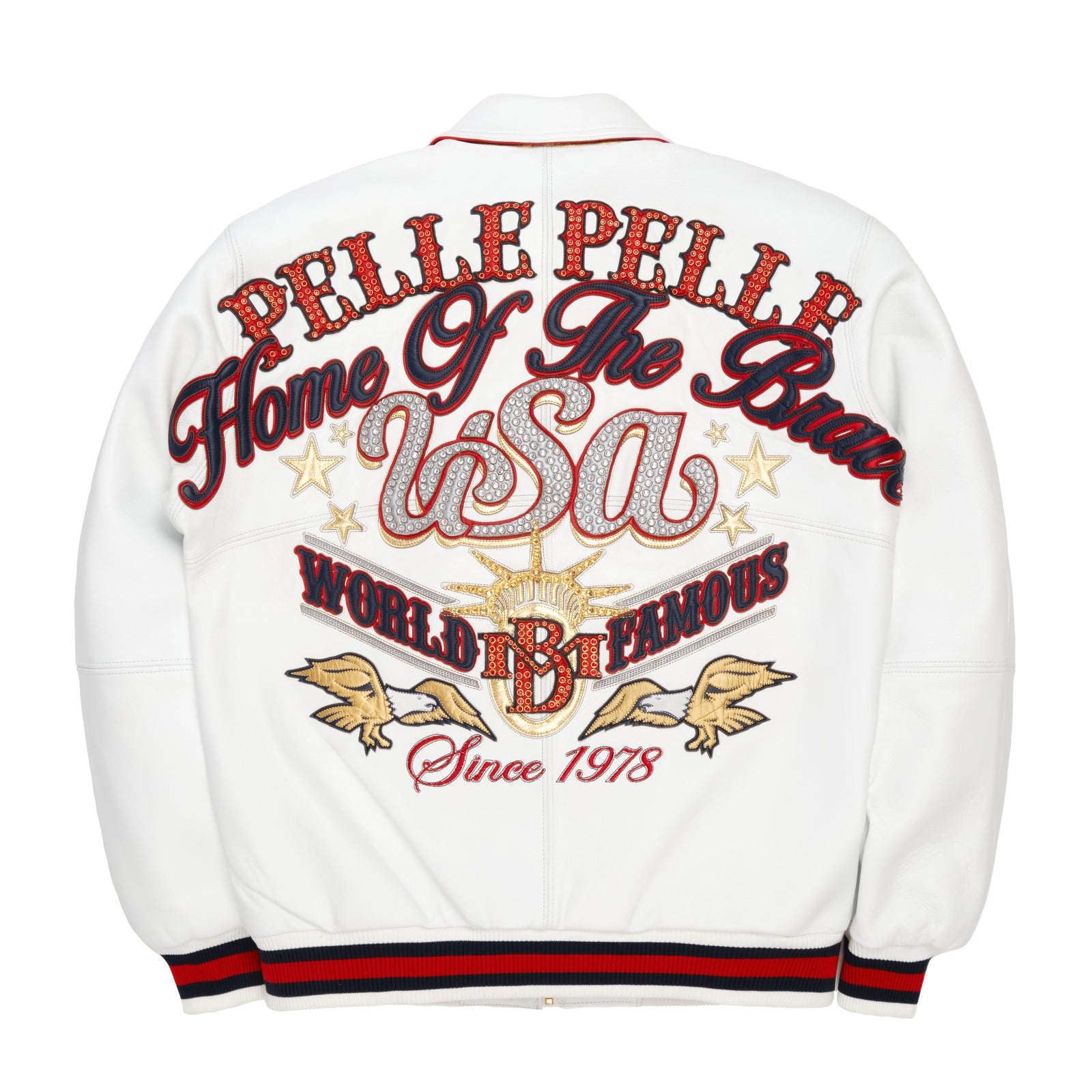 Pelle Pelle Star & Stripes Leather Jacket 2 Pelle Pelle Star & Stripes Leather Jacket - Image 2