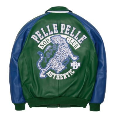 Pelle Pelle Soda Club Tiger Leather Jacket