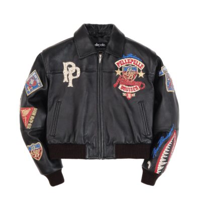 Pelle Pelle American Bruiser Crop Leather Jacket