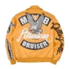 Pelle Pelle Marc Buchanan American Bruiser Yellow Leather Jacket