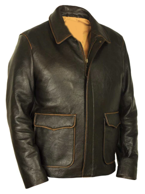 Men’s Adventurer Vintage Brown Leather Jacket