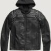 Men’s Auroral II 3-in-1 Black Leather Jacket