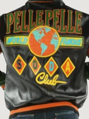 Men’s Black Pelle Pelle Soda Club Leather Jacket