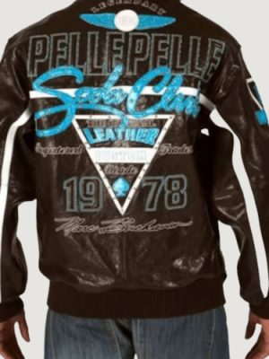 Men’s Black Pelle Pelle Soda Club Marc Buchanan 1978 Jacket