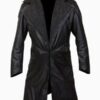 Men’s Blade Runner Genuine Real Leather Black Trench Coat
