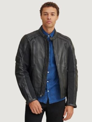 Men’s Blaise Padded Riding Black Jacket