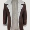 Men’s Brown Sheepskin Jacket - Image 2