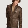 Men’s Cam Field Brown Jacket