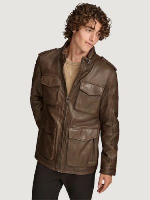 Men’s Cam Field Brown Jacket