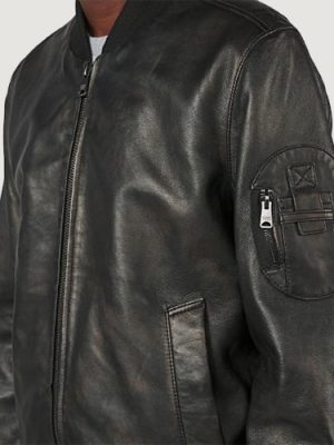 Men’s Cannon Black Bomber Jacket