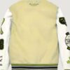 Men’s Champion Pelle Pelle Cream Varsity Jacket - Image 2