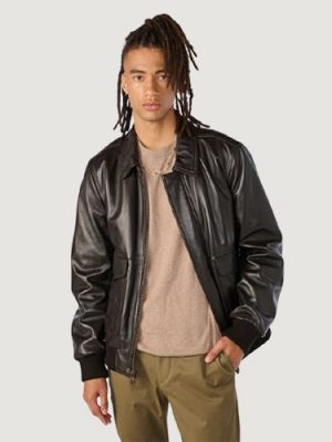 Men’s Chris Leather Brown Jacket