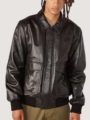Men’s Chris Leather Brown Jacket