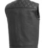 Men’s Downside Motorcycle Leather Vest - Image 2