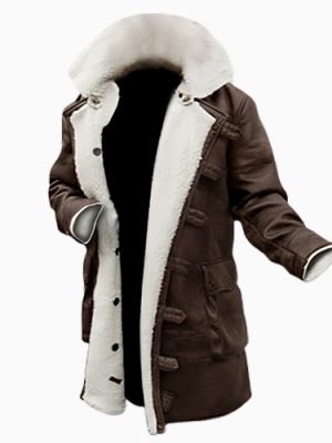 Men’s Fashion Real Leather Bane Coat