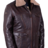 Men’s Graham Paige Vintage Brown Leather Jacket - Image 2