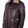Men’s Graham Paige Vintage Brown Leather Jacket