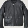 Men’s H-D Flex Layering System Captains Leather Jacket Black Outer Layer