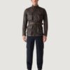 Men’s Hand Waxed Leather Brown Trialmaster Panther Jacket - Image 2