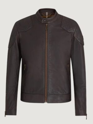 Men’s Hand Waxed Leather Legacy Outlaw Antique Brown Jacket