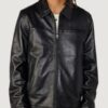 Men’s Hunter Shirt Collar Black Jacket With Thinsulate - Image 2