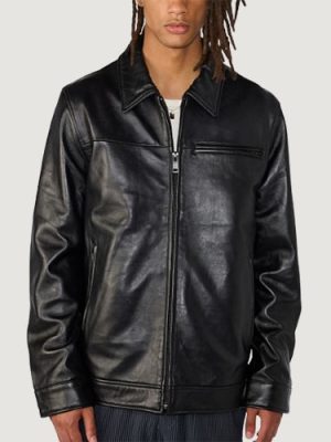Men’s Hunter Shirt Collar Black Jacket With Thinsulate
