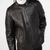 Men’s Jace Multi Pocket Racer Leather Jacket