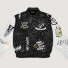 Men’s Juice WRLD Legends Never Die Black & White Varsity Jacket