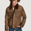 Men’s Lincoln Brown Trucker Jacket