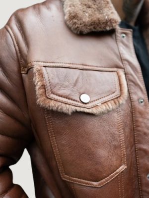 Men’s Shearling- Brown Brisa Denim (Tommy Egan Edition)