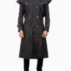 Men’s Maverick Black Leather Duster