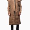 Men’s Maverick Brown Leather Duster - Image 2