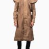 Men’s Maverick Brown Leather Duster