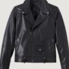 Men’s Motorbreath Leather Black Jacket