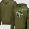 Men’s Olive CM Punk Best In The World Pullover Hoodie - Image 2