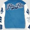 Men’s Pelle Pelle Blue Varsity Jacket - Image 2