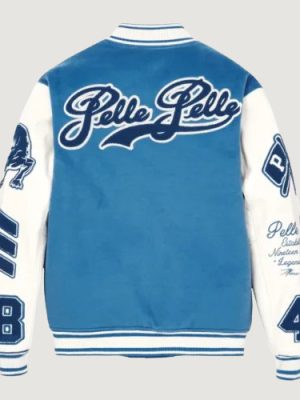 Men’s Pelle Pelle Blue Varsity Jacket