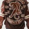 Men’s Pelle Pelle Panther Brown Woolen Jacket - Image 2