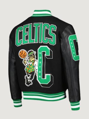 Men’s Pro Standard Black Boston Celtics Varsity Jacket