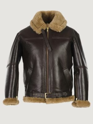 Men’s RAF Sheepskin Black Flying jacket