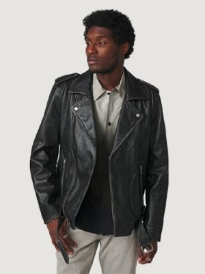 Men’s Rhodes Vintage Black Jacket