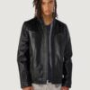 Men’s Sean Vintage Black Leather Jacket