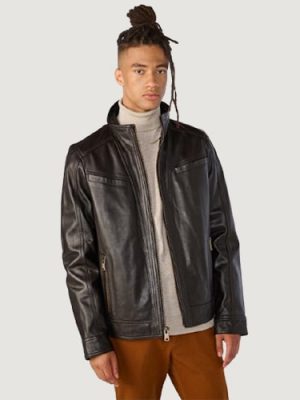 Men’s Sean Vintage Brown Leather Jacket