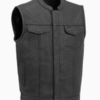Men’s Sharp Shooter Motorcycle Leather Vest