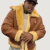 Men’s Shearling- B3 Cognac Brown Sheek Edition