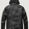 Men’s Swingarm 3-in-1 Black Leather Jacket - Image 2