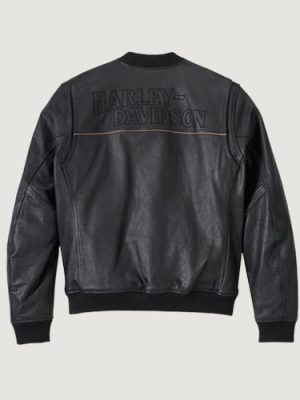 Men’s The Citizen Bomber Leather Black Jacket