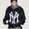 Men’s Timothée Chalamet Mowalola My City Black Jacket - Image 2